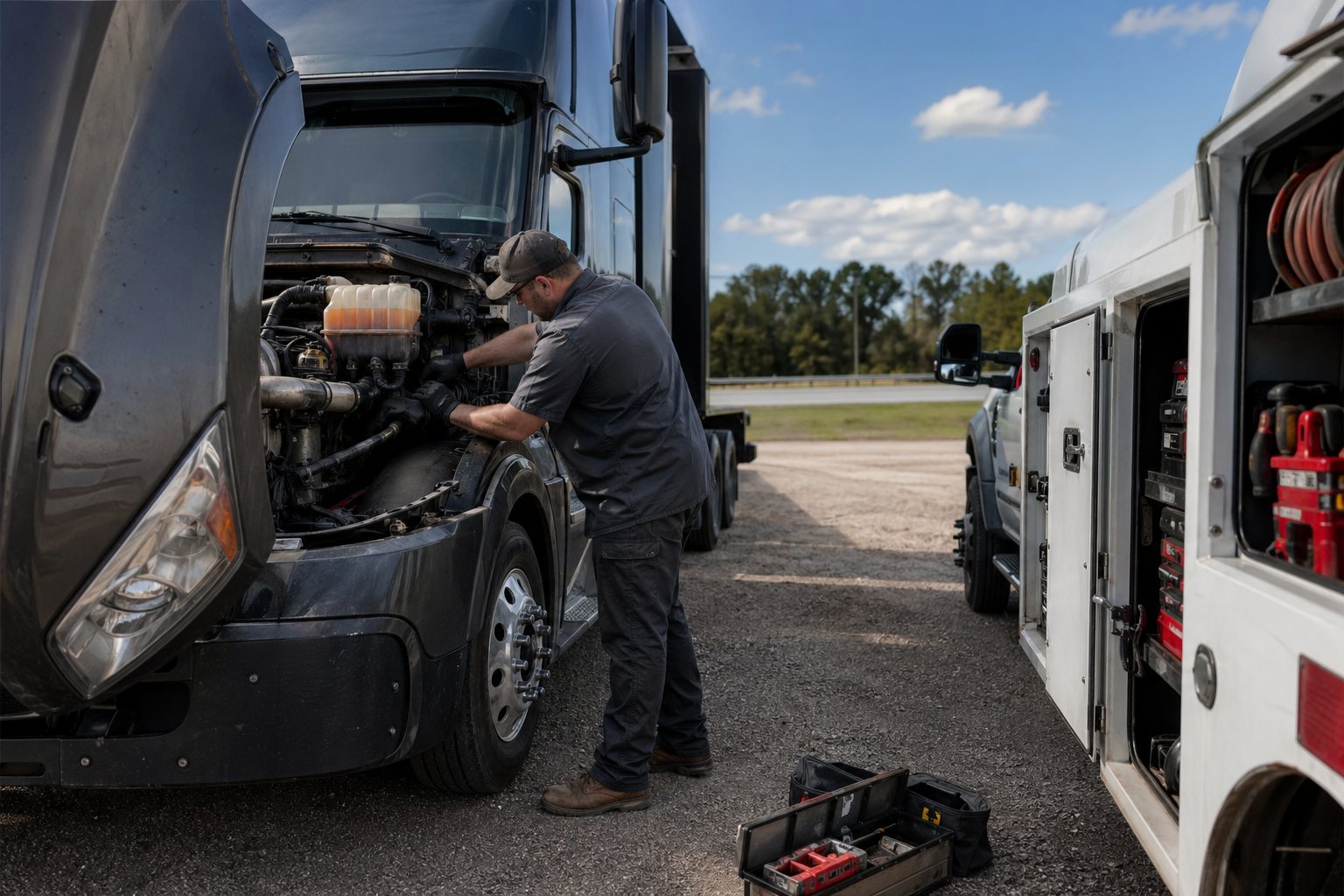 Austin Truck Tire Service mobile service in Austin